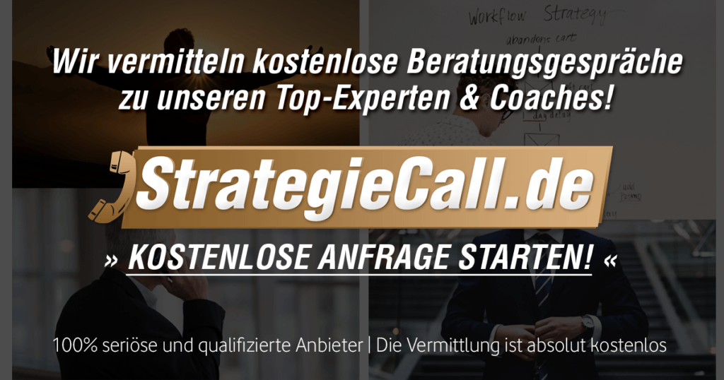 Wir vermitteln kostenlose Beratungsgespräche zu unseren Top-Experten & Coaches!